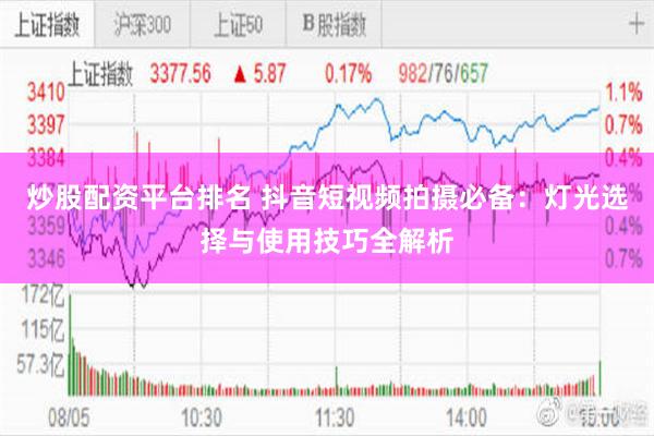 炒股配资平台排名 抖音短视频拍摄必备：灯光选择与使用技巧全解析